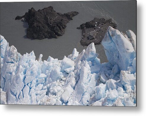 Mp Metal Print featuring the photograph Terminus Of Hubbard Glacier by Matthias Breiter
