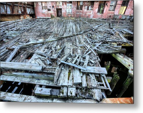 Boston Metal Print featuring the photograph The Empty Planet by JC Findley