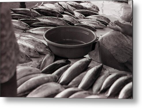 Fish Metal Print featuring the photograph The Market by Kevin Duke