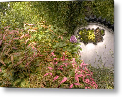 The Path To The Temple Tree Metal Print featuring the photograph The Path to the Temple Tree by William Fields