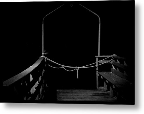 Pier Metal Print featuring the photograph The Short Pier by Kate Hannon