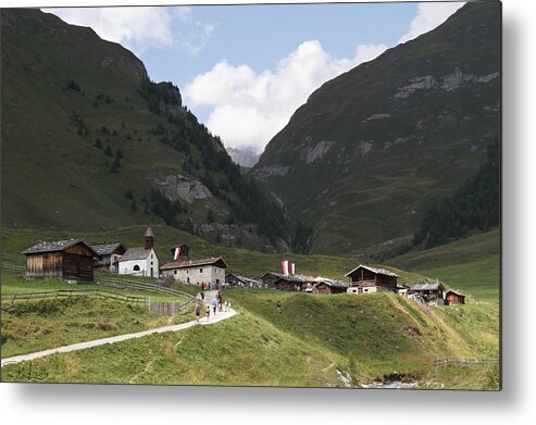 Valles Metal Print featuring the photograph The valley of Valles in Italy by Raffaella Lunelli