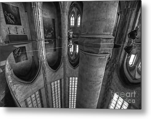 Toulouse Metal Print featuring the photograph Toulouse Reflections I by Jack Torcello