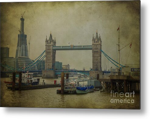 Tower Bridge Metal Print featuring the photograph Tower Bridge. by Clare Bambers