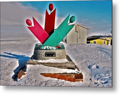 North America Metal Print featuring the photograph Tuktoyaktuk ... by Juergen Weiss