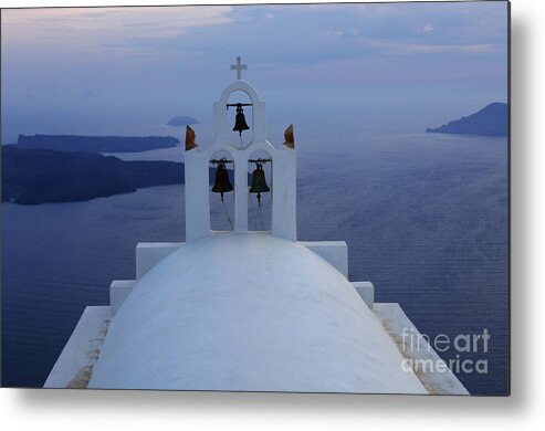 The Edge Metal Print featuring the photograph View To The Mediterranean Sea by Bob Christopher