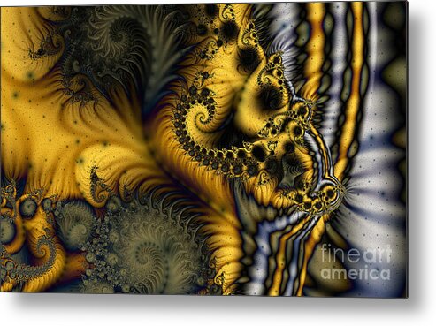 Clay Metal Print featuring the digital art Wicked Beast by Clayton Bruster