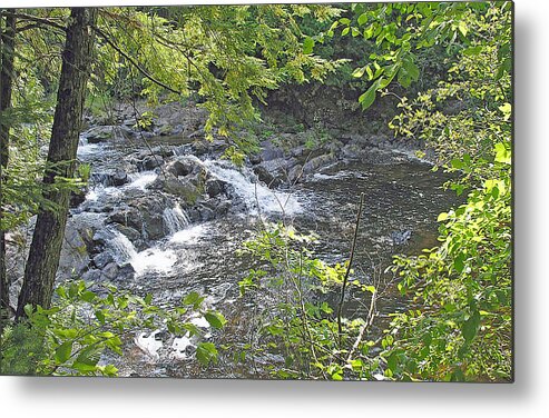 Stream Metal Print featuring the photograph Natures Window by Terence McSorley