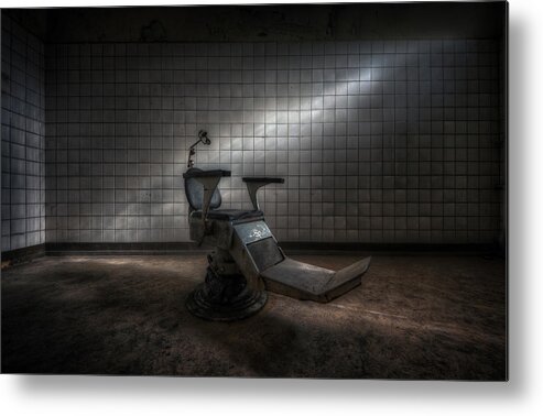 Dentist Metal Print featuring the photograph Sit down Open wide by Jason Green