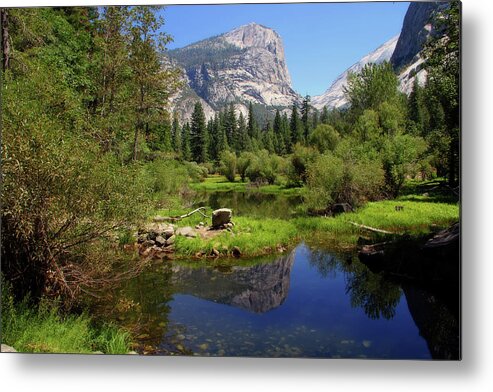 Yosemite Metal Print featuring the photograph @ Yosemite by Jim McCullaugh