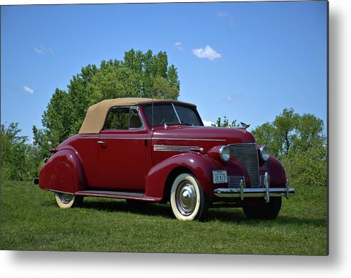 1939 Metal Print featuring the photograph 1939 Chevrolet Convertible by Tim McCullough