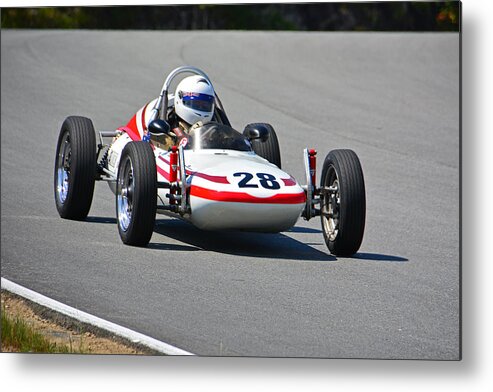 Zink Metal Print featuring the photograph 1968 Zink Formula Vee by Mike Martin