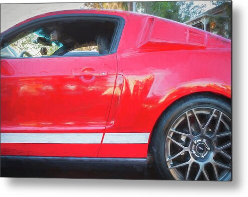 2012 Ford Mustang Gt 500 Metal Print featuring the photograph 2012 Ford Mustang GT 500 SVT #1 by Rich Franco