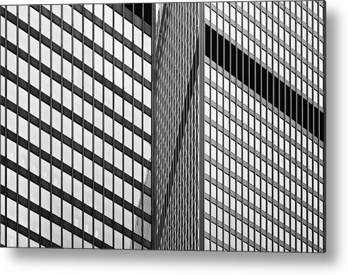 Architecture Metal Print featuring the photograph Abstract Architecture - Toronto #2 by Shankar Adiseshan