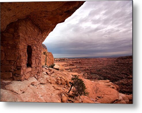 Utah Metal Print featuring the photograph Ancient Storm #2 by Dan Norris