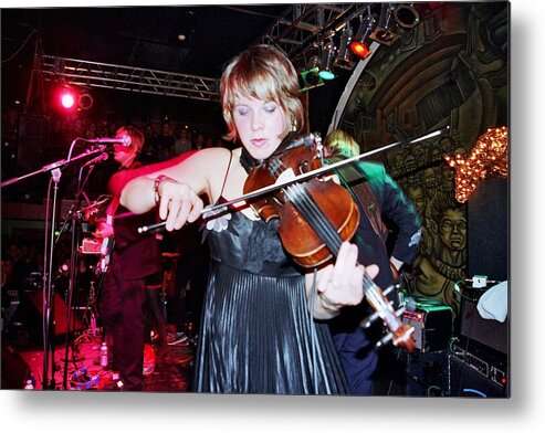 Arcade Fire Metal Print featuring the photograph Arcade Fire #1 by Gary Smith