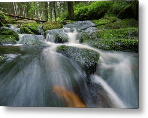 Bode Metal Print featuring the photograph Bode, Harz #1 by Andreas Levi
