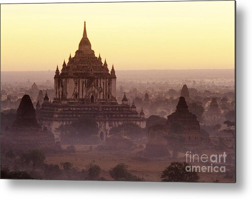 Afternoon Metal Print featuring the photograph Burma Landscape #1 by William Waterfall - Printscapes