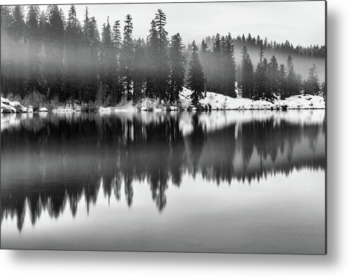 Lake Metal Print featuring the photograph Clear Lake #1 by Cat Connor