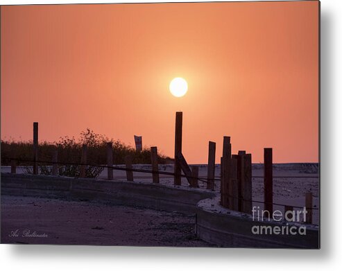 Sunset Metal Print featuring the photograph Closing the day #1 by Arik Baltinester