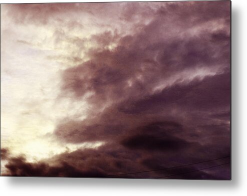 Clay Metal Print featuring the photograph Clouds #1 by Clayton Bruster