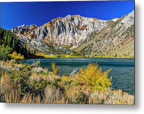 California Metal Print featuring the photograph Convict Lake Eastern Sierras #1 by Donald Pash