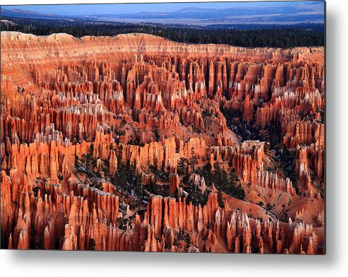 Bryce Metal Print featuring the photograph Dawn in Bryce Canyon #1 by Pierre Leclerc Photography