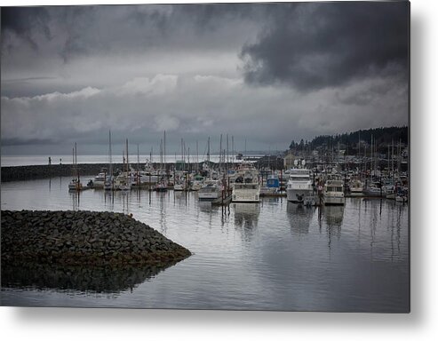 Discovery Harbour Metal Print featuring the photograph Discovery Harbour #1 by Randy Hall