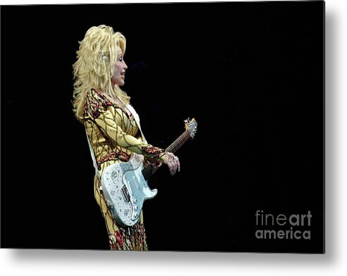 Dolly Parton Metal Print featuring the photograph Dolly #1 by Bernd Billmayer