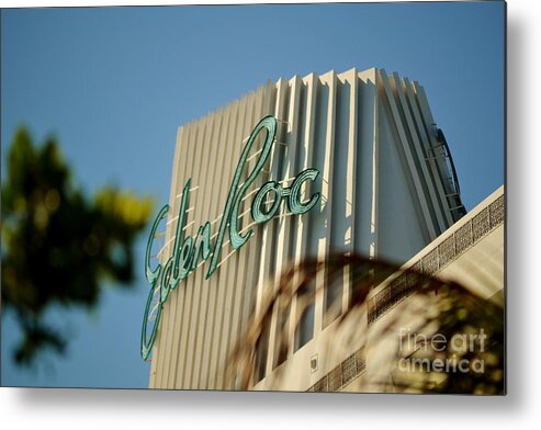 Famous Hotel Metal Print featuring the photograph Eden Roc Hotel Miami Beach #1 by Rene Triay FineArt Photos
