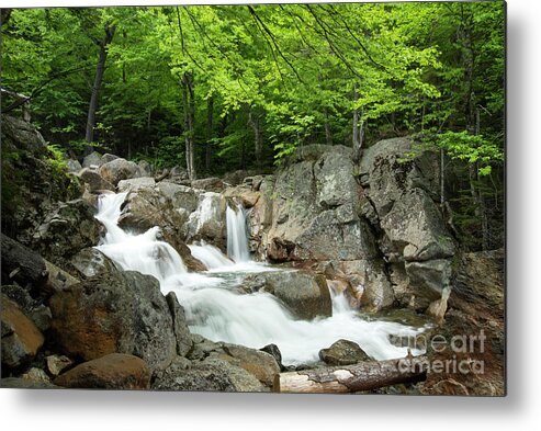 Ellis River Metal Print featuring the photograph Ellis River Waterfall by Alana Ranney
