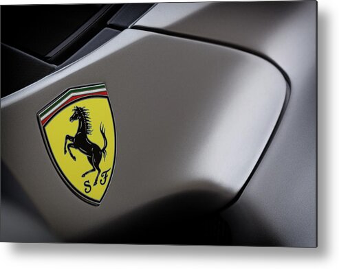 F12 Metal Print featuring the photograph #Ferrari #Print #1 by ItzKirb Photography