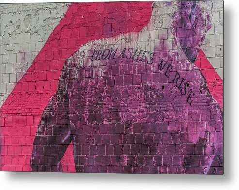 Detroit Metal Print featuring the photograph From Ashes We Rise #1 by Pravin Sitaraman