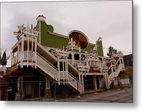  Metal Print featuring the photograph Ghostcasino by Carl Wilkerson