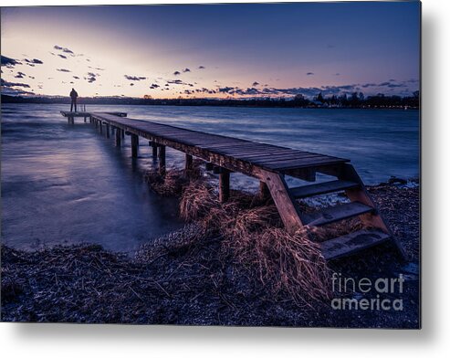 Ammersee Metal Print featuring the photograph Good bye and thank you by Hannes Cmarits