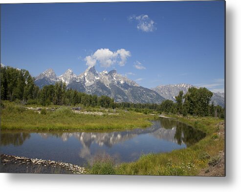 Wyoming Metal Print featuring the photograph Grand Teton National Park #1 by Mark Smith