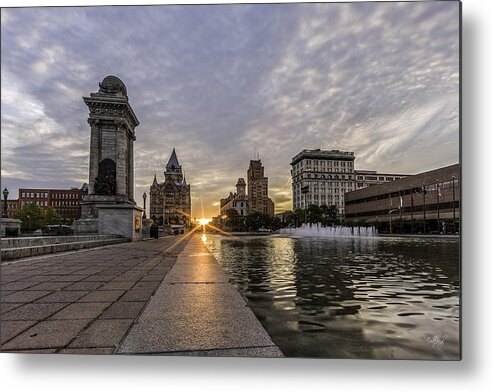 Syracuse Metal Print featuring the photograph Heart of the City #2 by Everet Regal