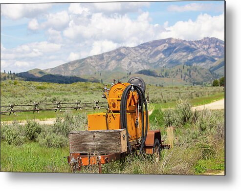 Idaho Metal Print featuring the photograph Idaho Landscape #1 by Dart Humeston