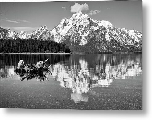 Landscape Metal Print featuring the photograph Jackson Lake, GTNP #1 by Joe Paul