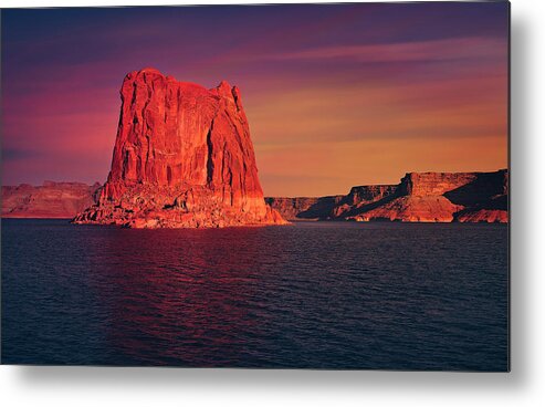 Activity Metal Print featuring the photograph Lake Powell #1 by Peter Lakomy