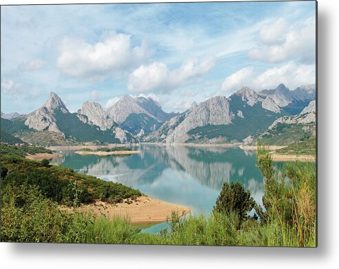 Alpine Metal Print featuring the photograph Mountain reflections #2 by Natura Argazkitan