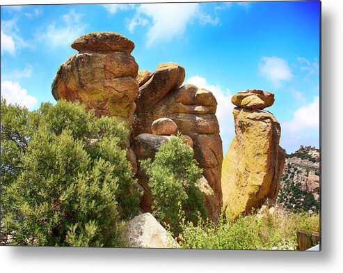 Hoodoo Metal Print featuring the photograph Mt lemmon AZ #1 by Chris Smith