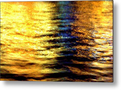 Night.wave Metal Print featuring the photograph Night Wave #1 by Kumiko Mayer