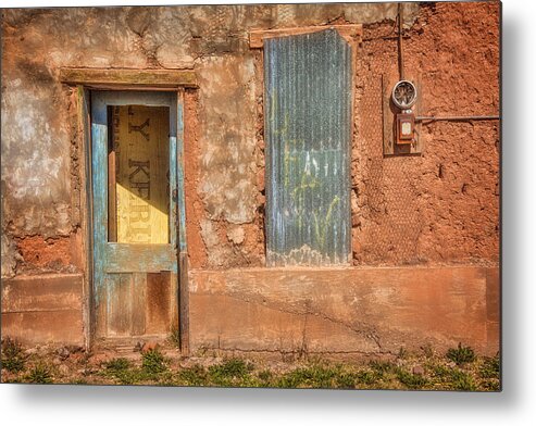 Adobe Metal Print featuring the photograph Old Adobe #3 by Diana Powell