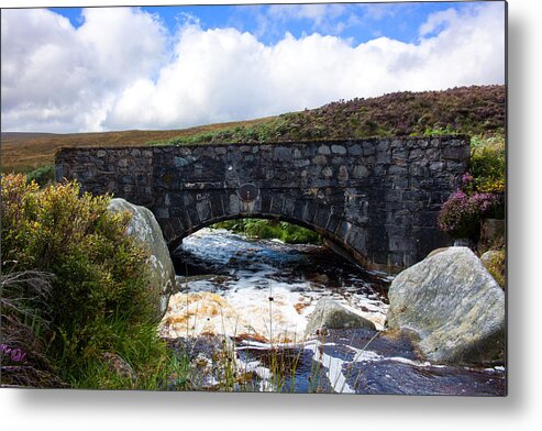 Bridge Metal Print featuring the photograph PS I Love You Bridge in Ireland #1 by Semmick Photo