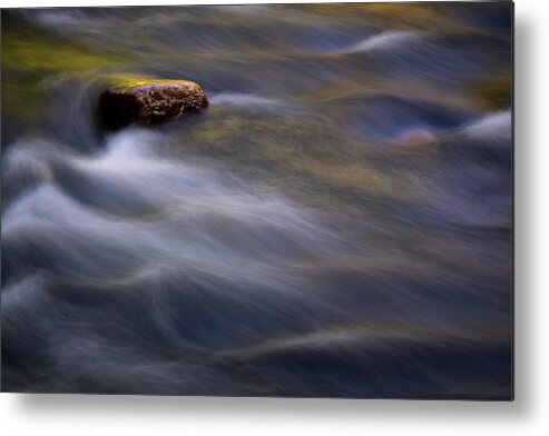 Grafton Vermont Metal Print featuring the photograph River Rock #1 by Tom Singleton