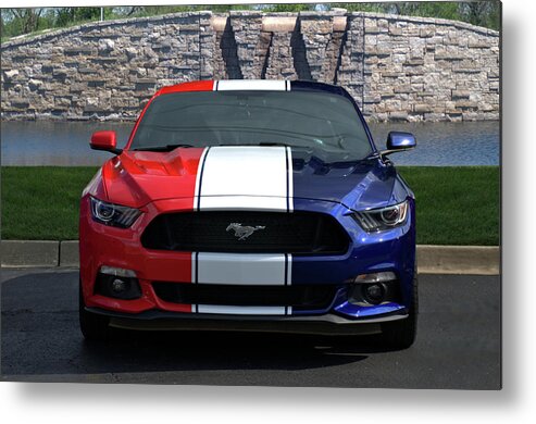 Special Metal Print featuring the photograph Special Edition 2016 Ford Mustang #1 by Tim McCullough