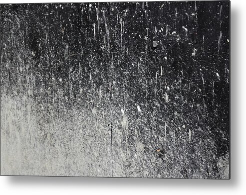 Abstract Metal Print featuring the photograph Splat Right by Kreddible Trout