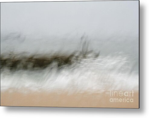 Storm Metal Print featuring the photograph Stormy seas #1 by Vladi Alon