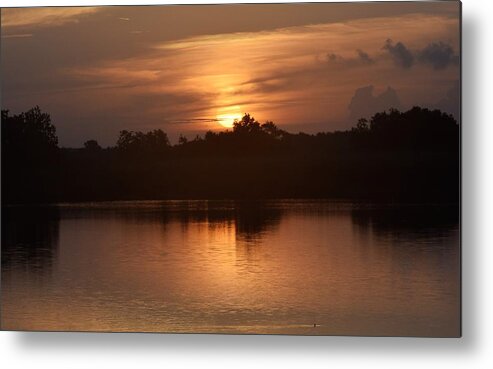 Sunrise Metal Print featuring the photograph Coppertone Morning by John Glass